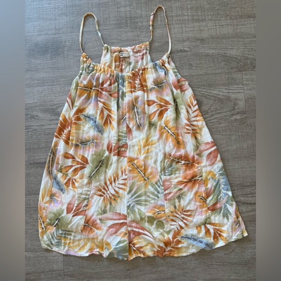Billabong Del Sur 2 Beach Cover Up Romper Size S - Picture 2 of 8